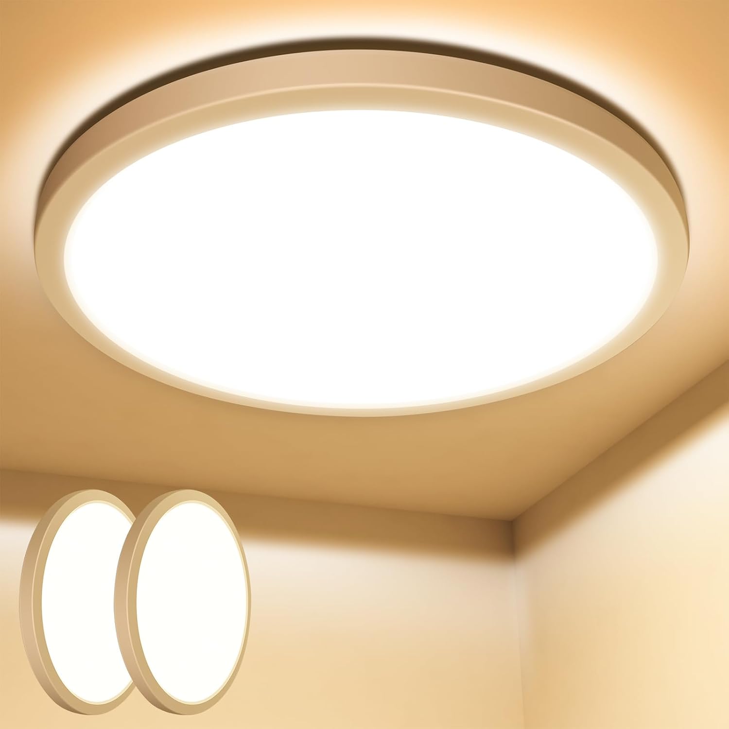 Detalle de Lepro Lámpara LED Techo 18W Ø22cm