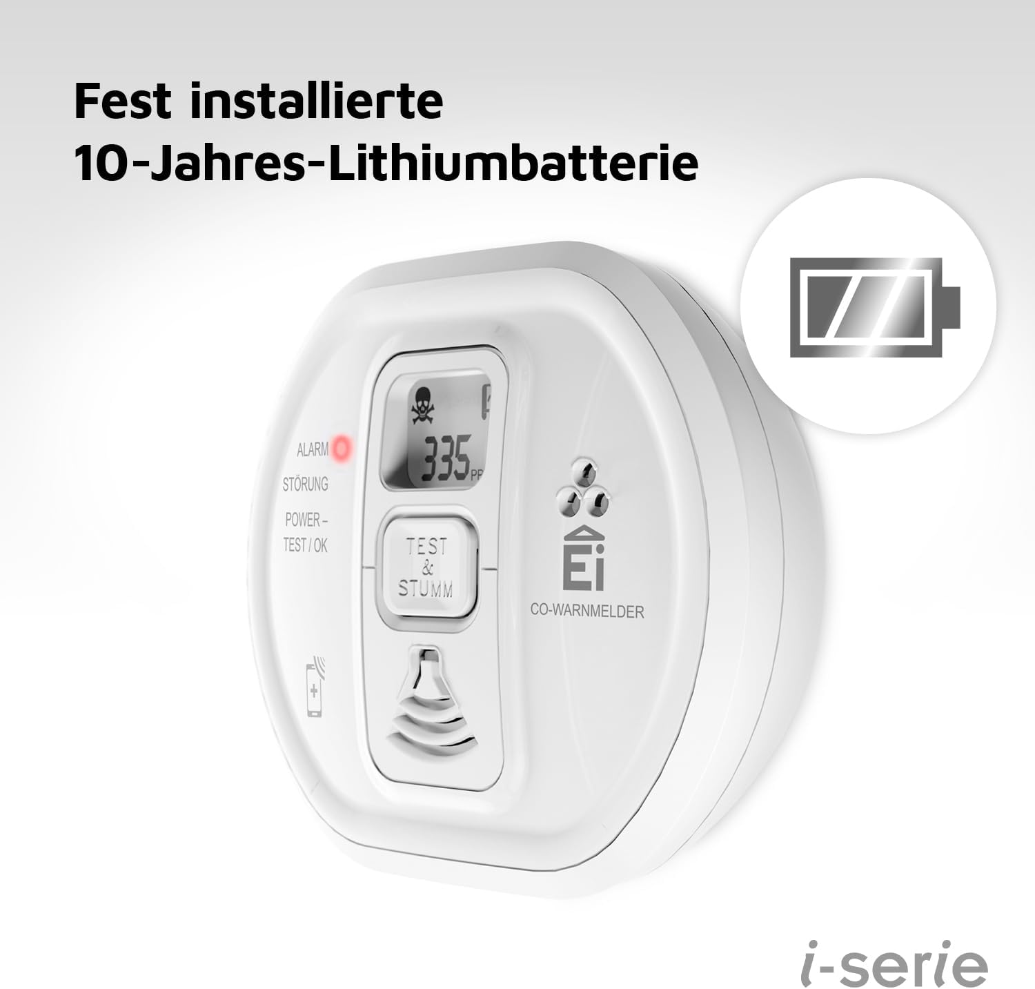 Thumbnail 3 de EI Electronics Ei208IDW i-Serie : détecteur de monoxyde de carbone