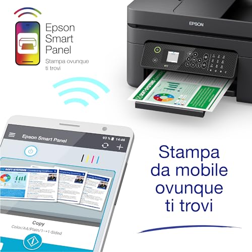 Thumbnail 6 de Epson WorkForce WF-2930DWF: Multifunzione A4 a getto d'inchiostro con stampa fronte-retro, WiFi ed Epson Smart Panel