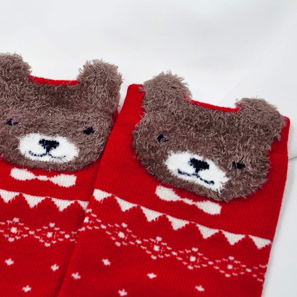 Thumbnail 5 de LOFIR Weihnachtssocken für Kinder Mädchen 5 Paare