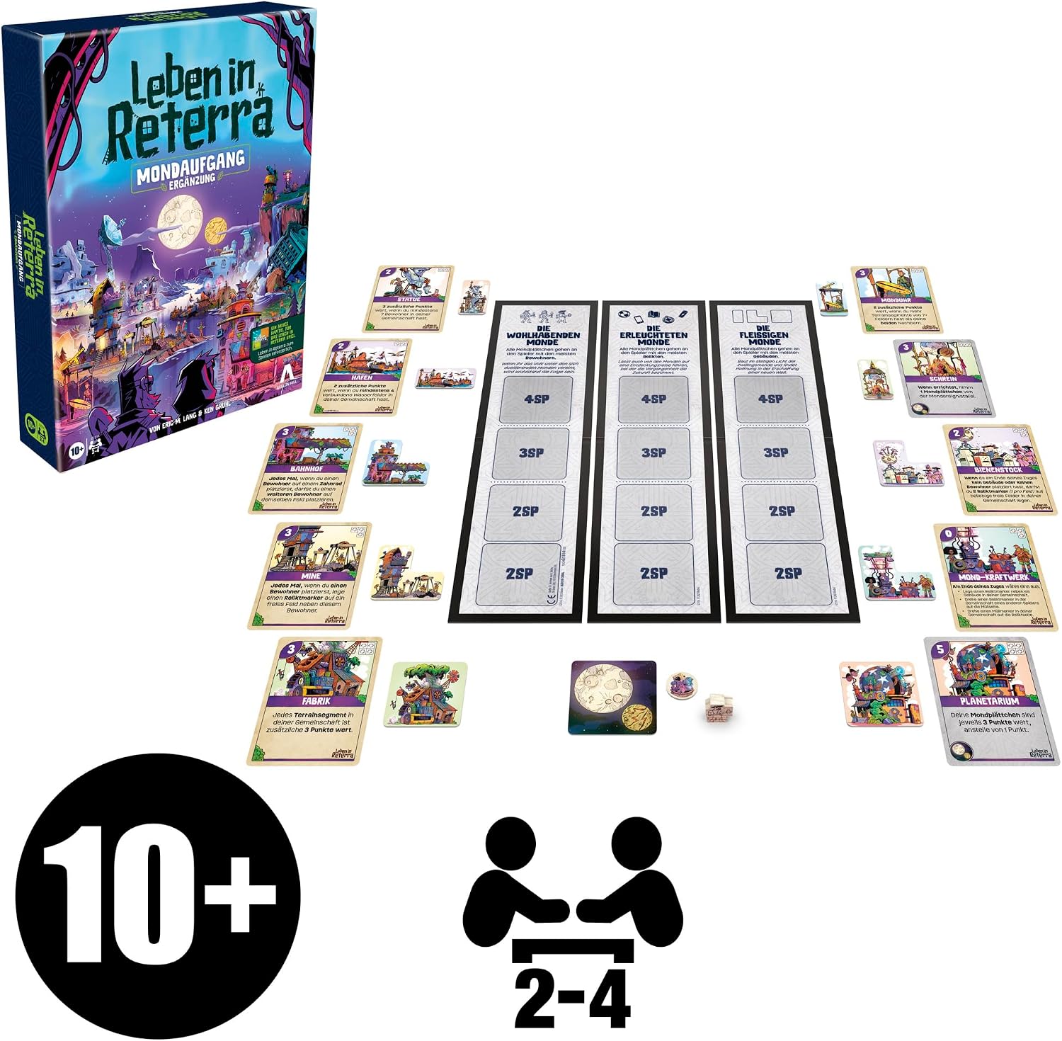 Detalle de Life in Reterra Moonrise – Erweiterungspack für das Strategiespiel im Wiederaufbau