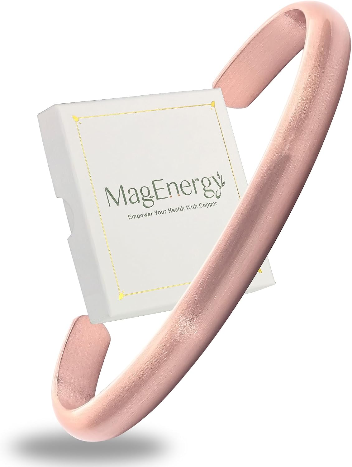 Detalle de MagEnergy Kupferarmband 100% reines Kupfer