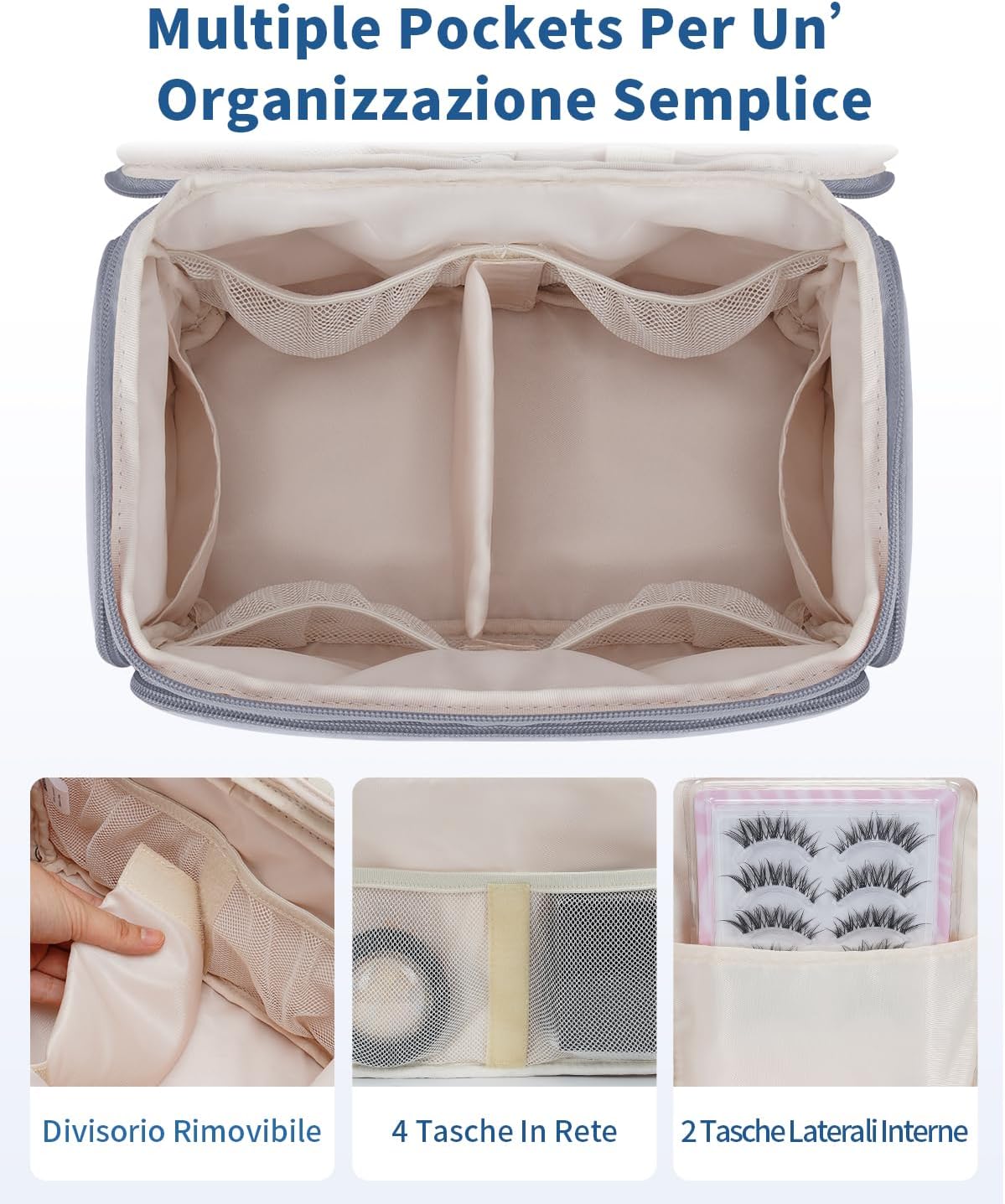 Thumbnail 2 de WANDF Beauty Case 29×16,5×19 cm