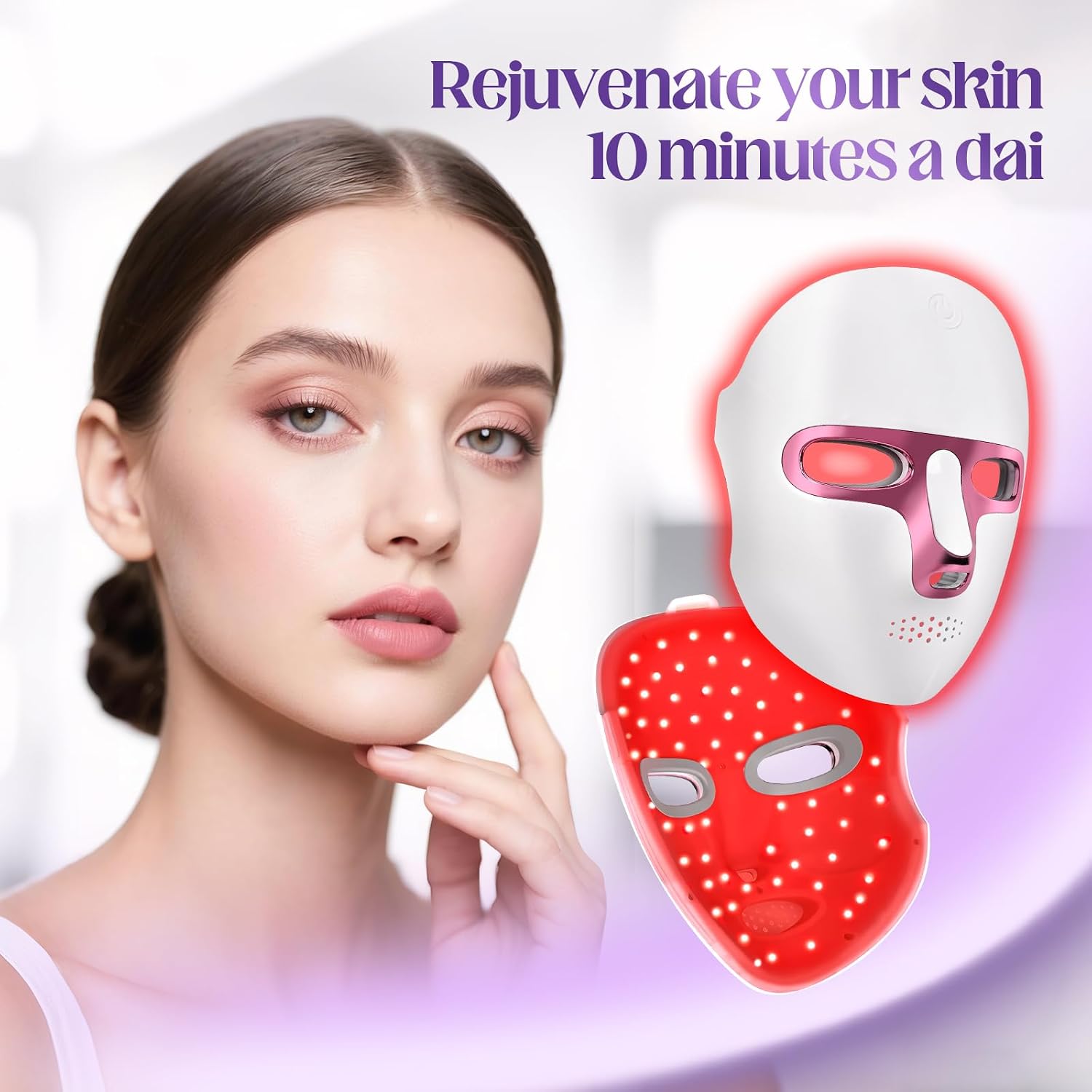 Thumbnail 5 de LED Face Mask with 7 Colors
