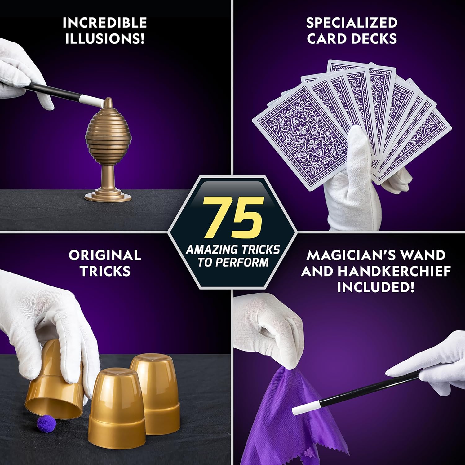 Detalle 2 de Blue Marble Mega Magic Set 75 Tricks