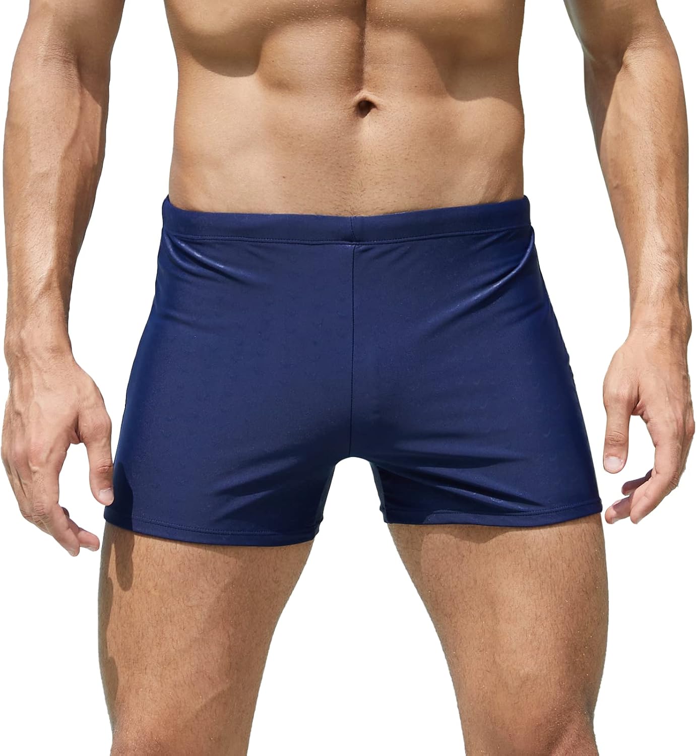 Detalle de Arcweg Costume da Bagno Uomo Boxer con Pad Rimovibile e Coulisse – Boxer da Bagno Elasticizzato a Vita Bassa