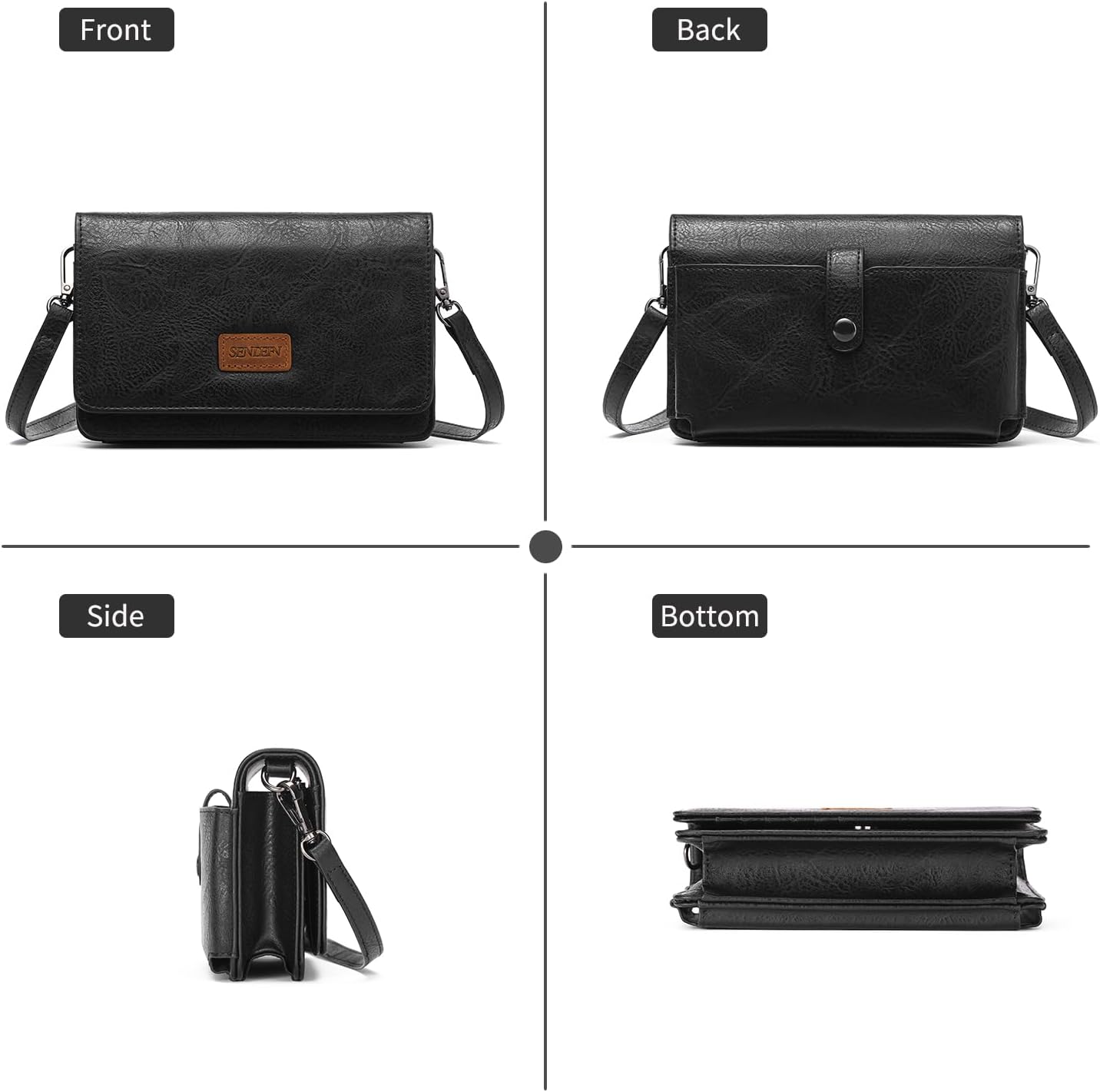 Thumbnail 6 de SENDEFN Crossbody Phone Bag 19.5cm