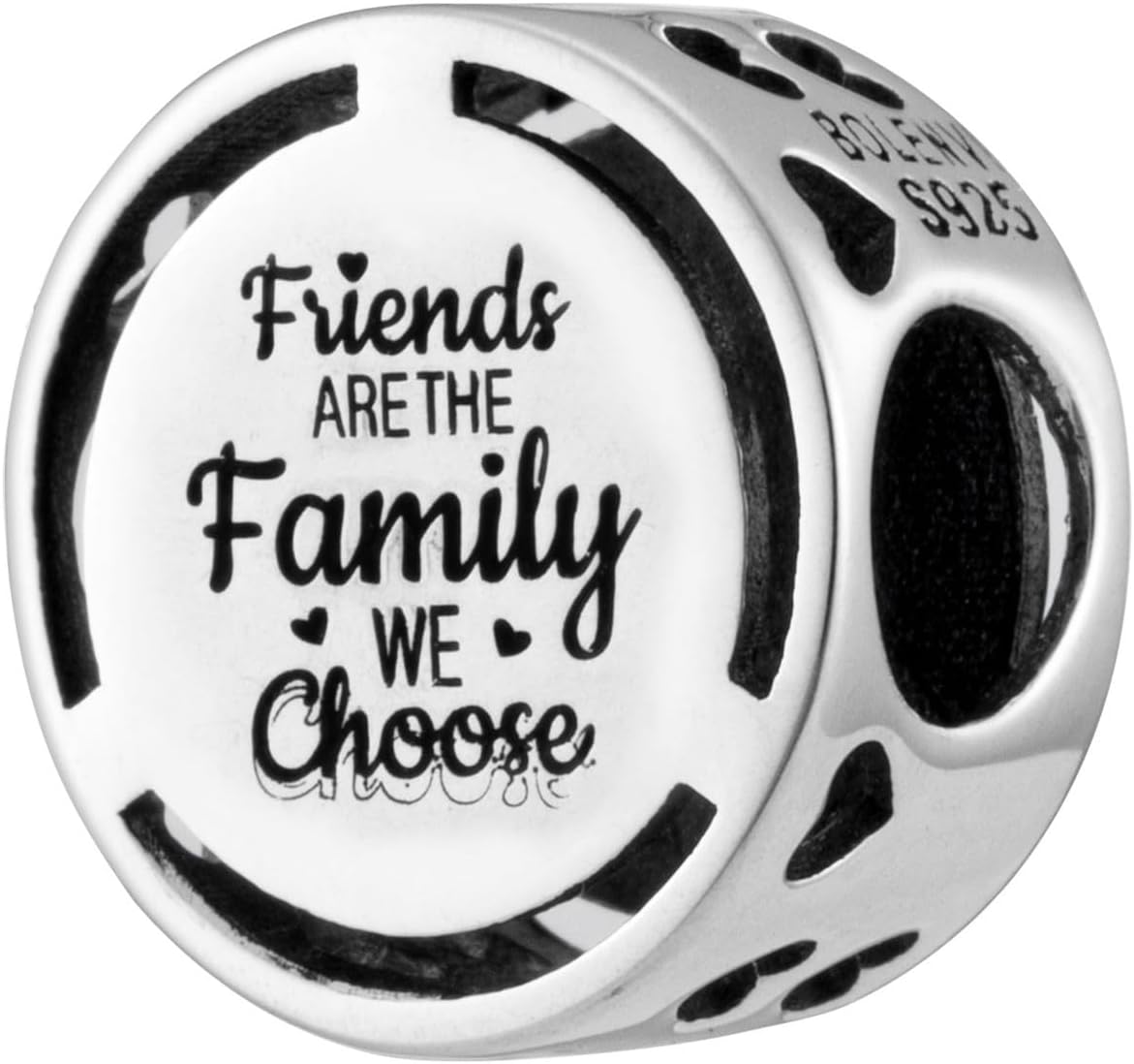 Thumbnail 6 de Inspirational Words Symbols 925 Sterling Silver Charm Bead for Bracelet 💍