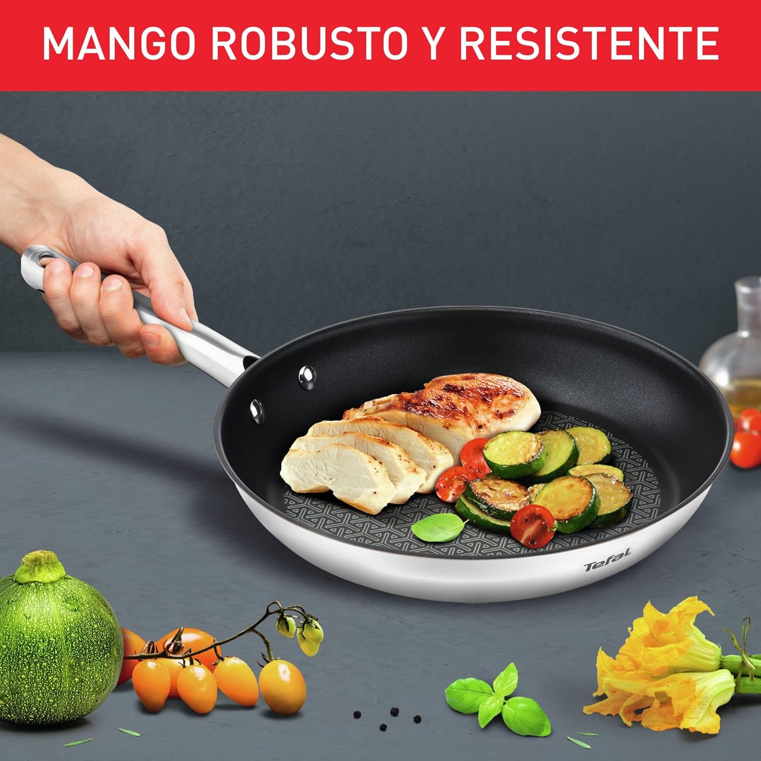 Thumbnail 4 de Tefal Duetto - Sartén 28 cm, resistente y fácil de limpiar