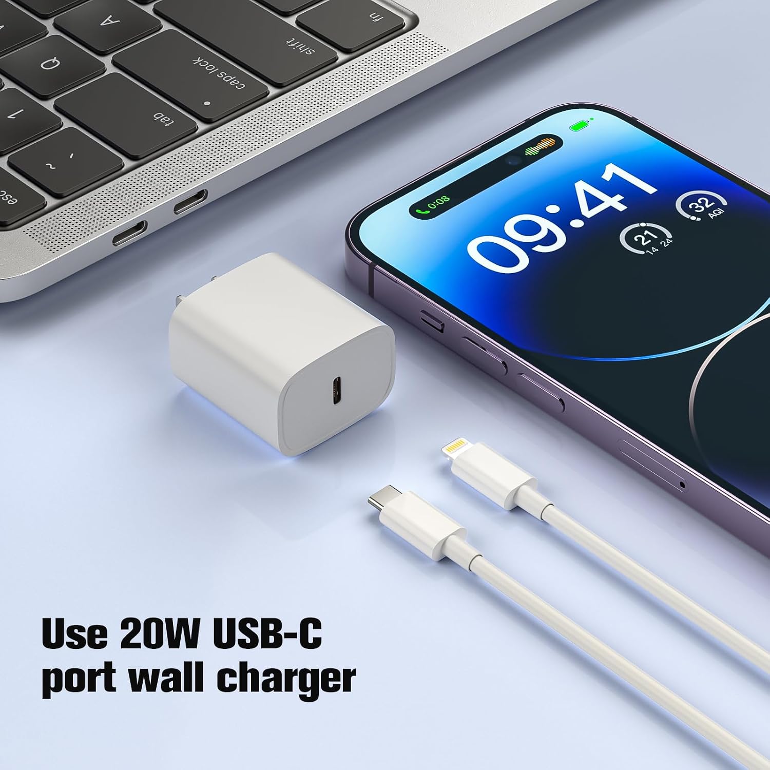 Thumbnail 6 de USB-C to Lightning Cable 1m (2 Pack) – MFi Certified Fast Charge & Sync for iPhone & iPad