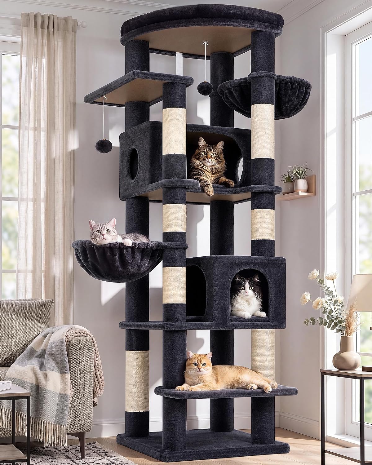 Detalle de Globlazer Cat Tree, 74-Inch