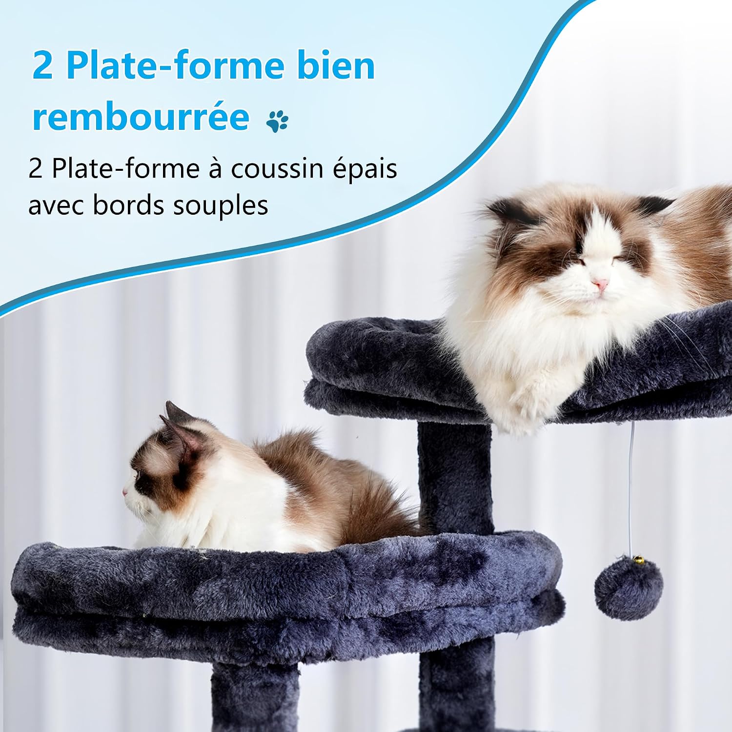 Thumbnail 4 de Hey-brother Arbre Ă Chat XXL 188 cm đ±