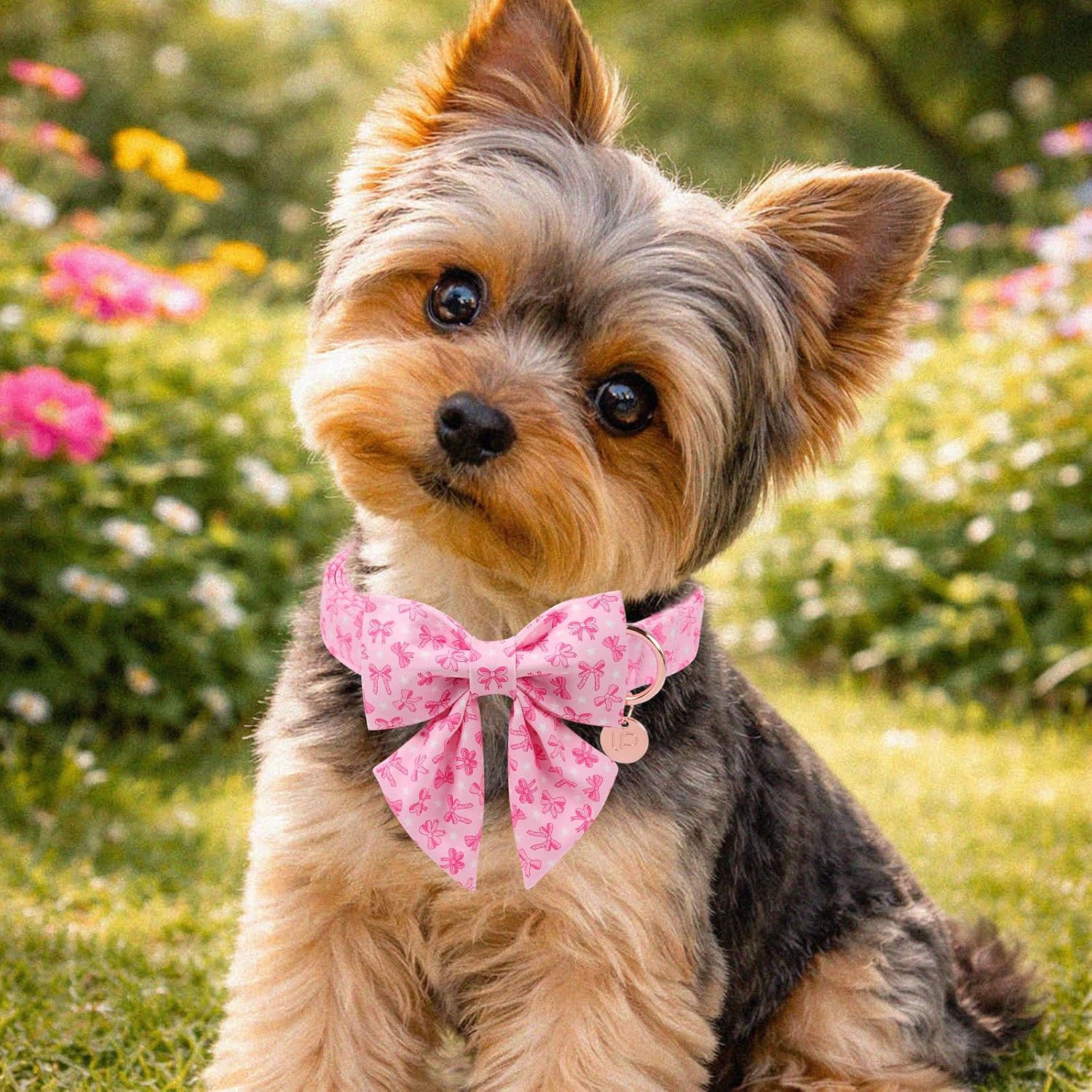 Detalle 2 de UP URARA PUP Cotton Dog Collar