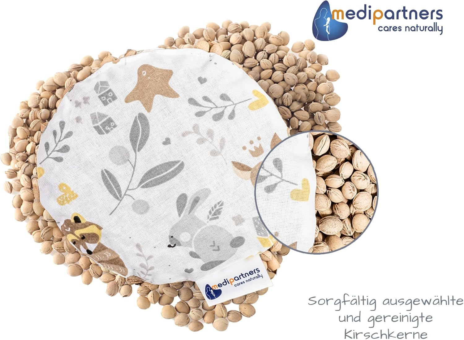 Thumbnail 3 de Medi Partners Kirschkernkissen rund 15 cm