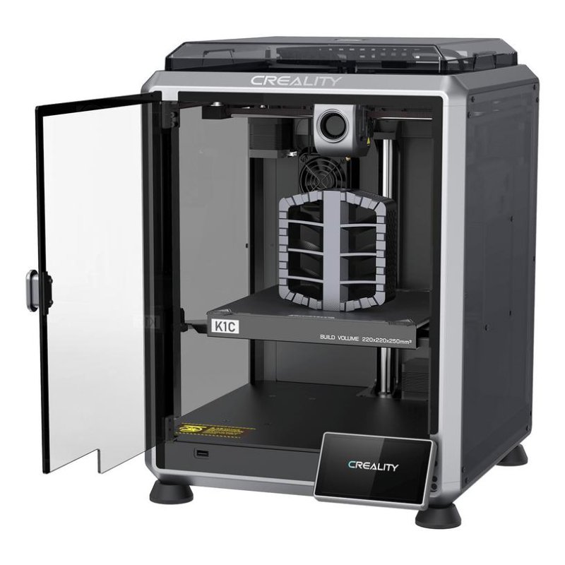 Detalle 2 de Creality K1C: Impresora 3D cerrada de 22x22x25 cm con wifi y purificador de aire