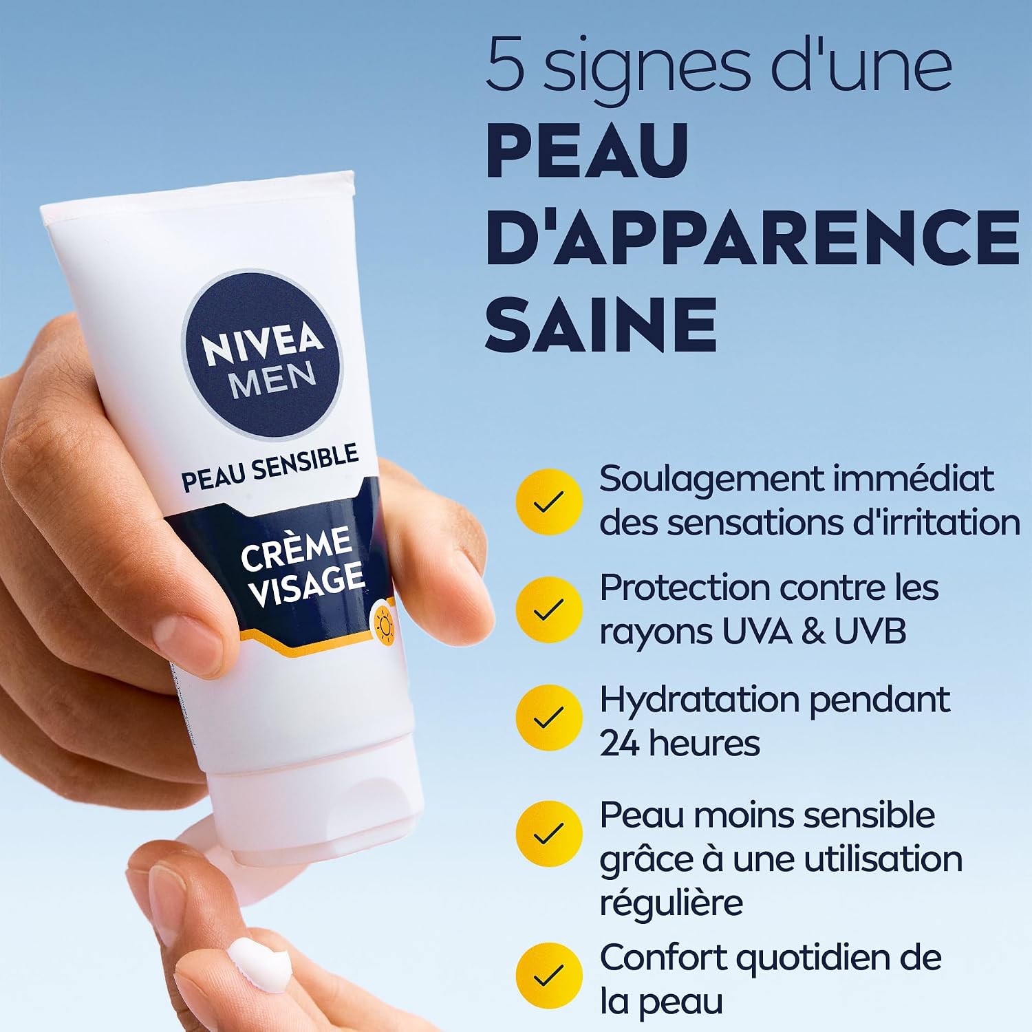 Detalle 2 de NIVEA MEN Crème Visage SPF 15