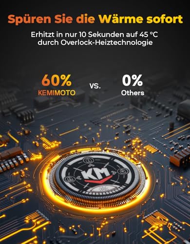 Thumbnail 7 de KEMIMOTO Gilet riscaldato unisex con batteria 10000 mAh 🧥