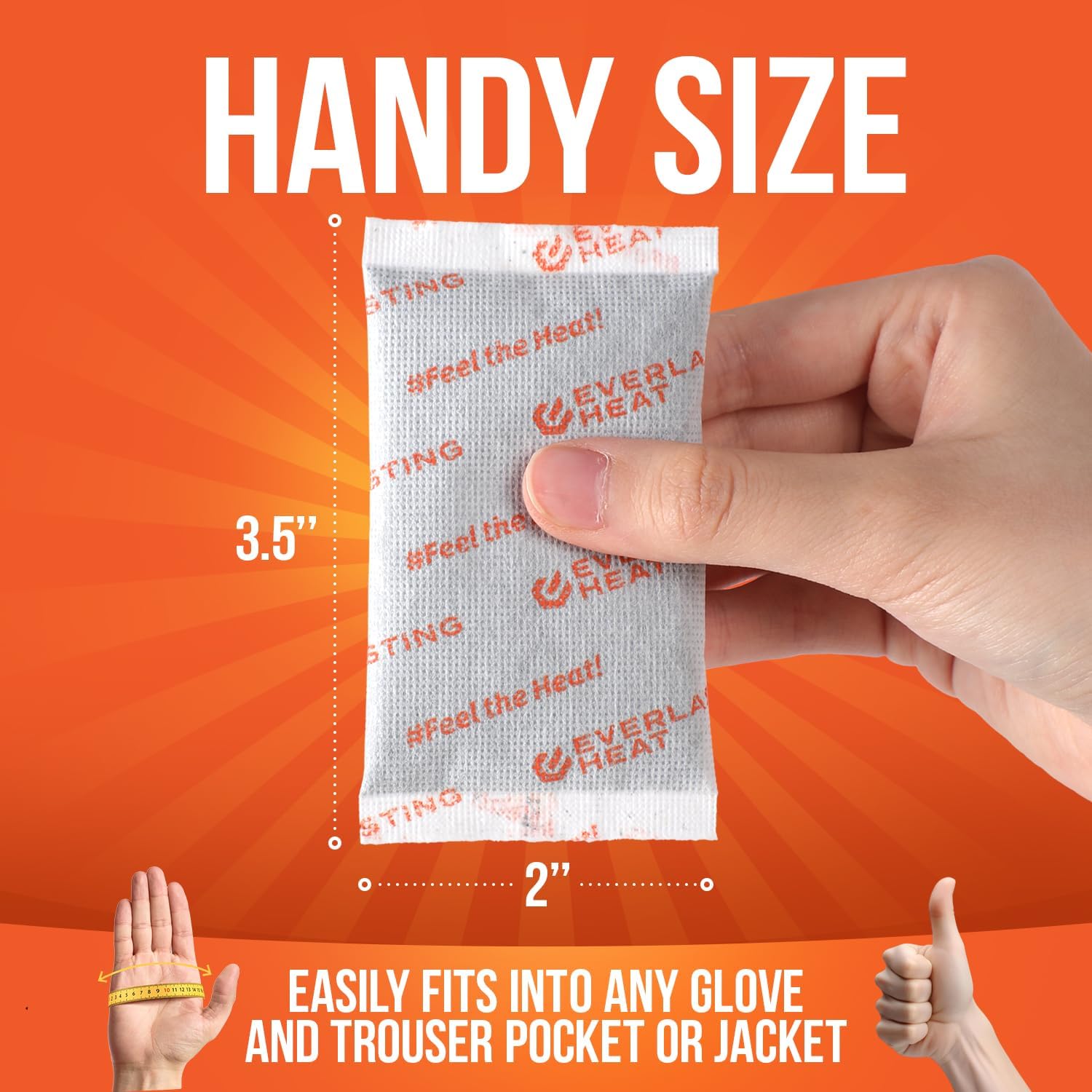 Thumbnail 5 de Everlasting Heat Hand Warmers 40 Pairs