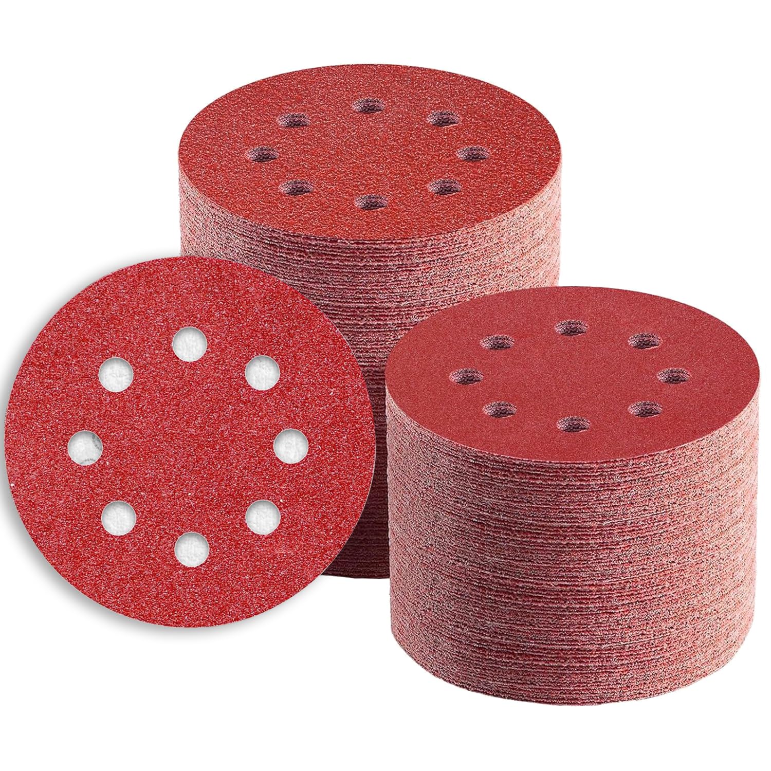 Detalle de 125 mm Schleifpapier P220 mit Klett, 110 Stück