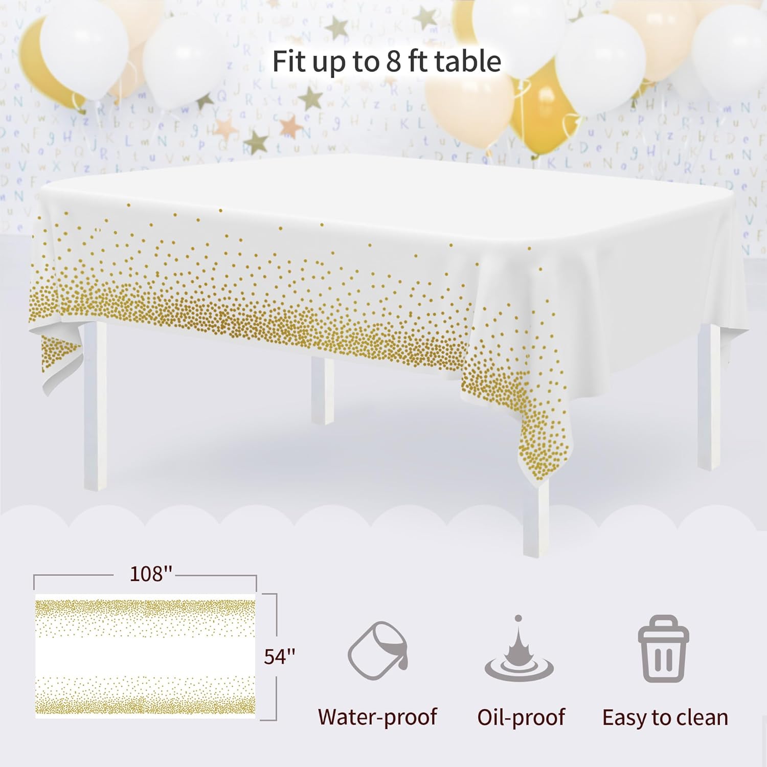 Detalle de NWK Pack of 10 Cake Stand Set (Two-Tier & Three-Tier Cupcake Stands + Appetizer Trays) in White