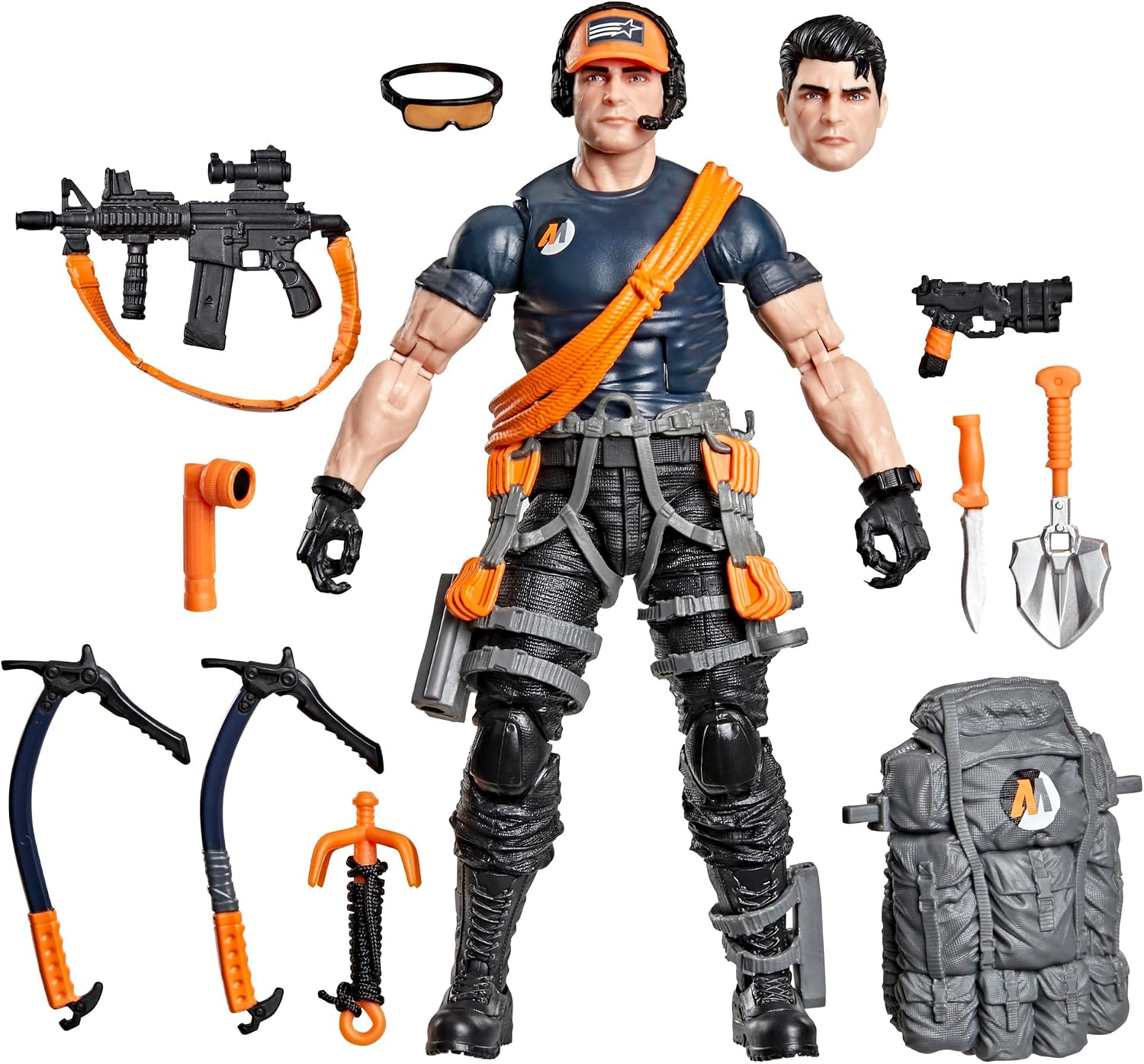 Detalle de G.I. Joe G20755L0 Classified Series Action Man 15 cm Figure with 12 Accessories