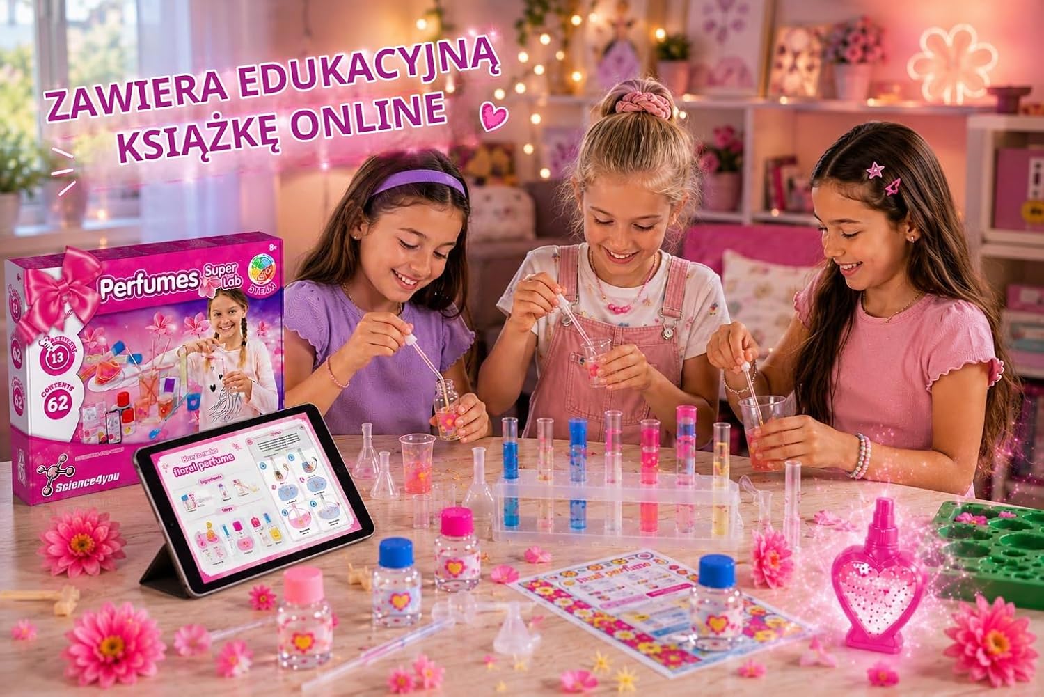 Thumbnail 6 de Science4you Super Laboratorium Perfum – zestaw naukowy dla dzieci, 13 eksperymentów