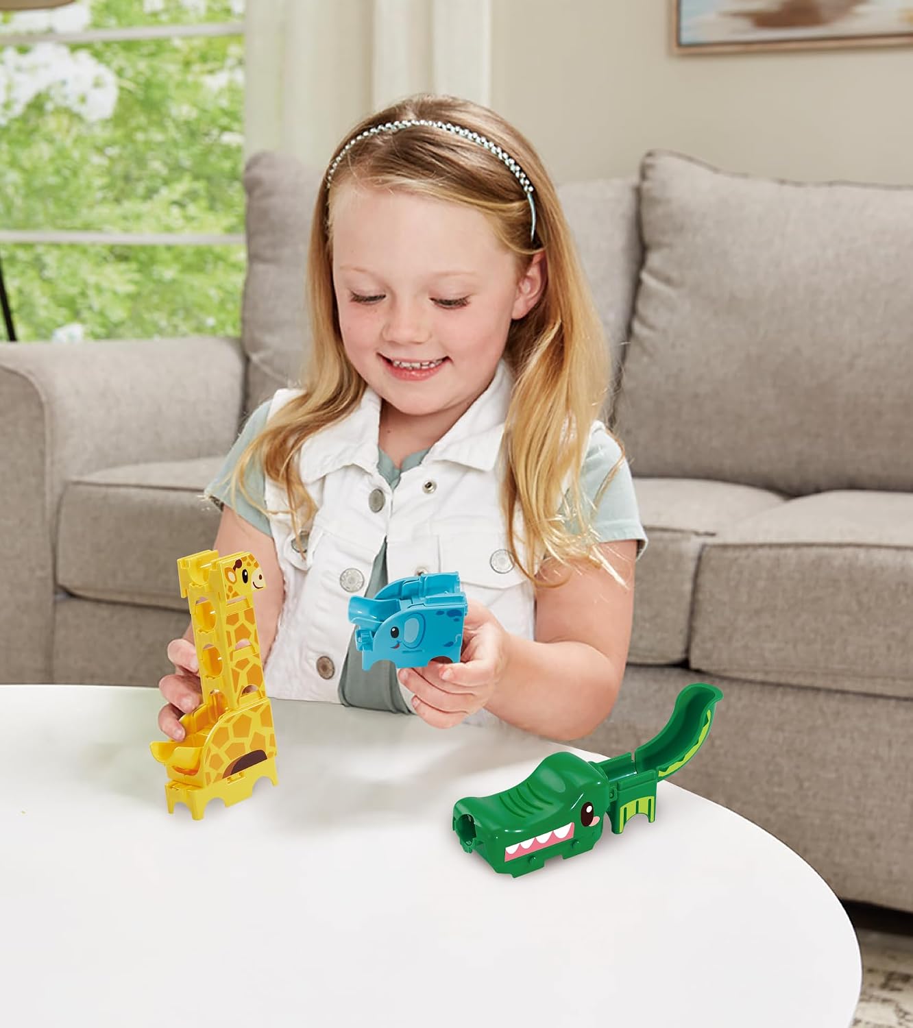 Detalle de VTech Marble Rush Safari Slides: a cheerful, expandable play set for curious juniors