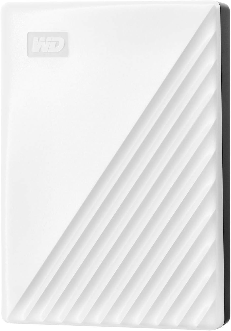 Detalle de ウエスタンデジタル My Passport WDBPKJ0050BWT-WESN 5TBポータブルHDD USB 3.0・白・暗号化対応