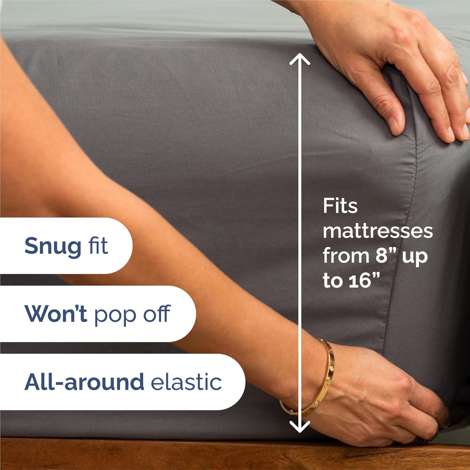 Thumbnail 2 de King 6 Piece Sheet Set cooling sheets
