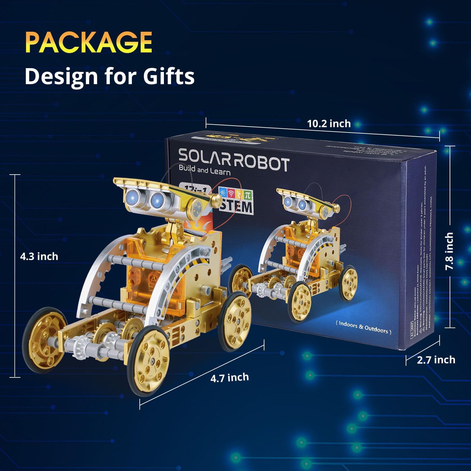 Thumbnail 5 de OMWay STEM 12-in-1 solar robot kit