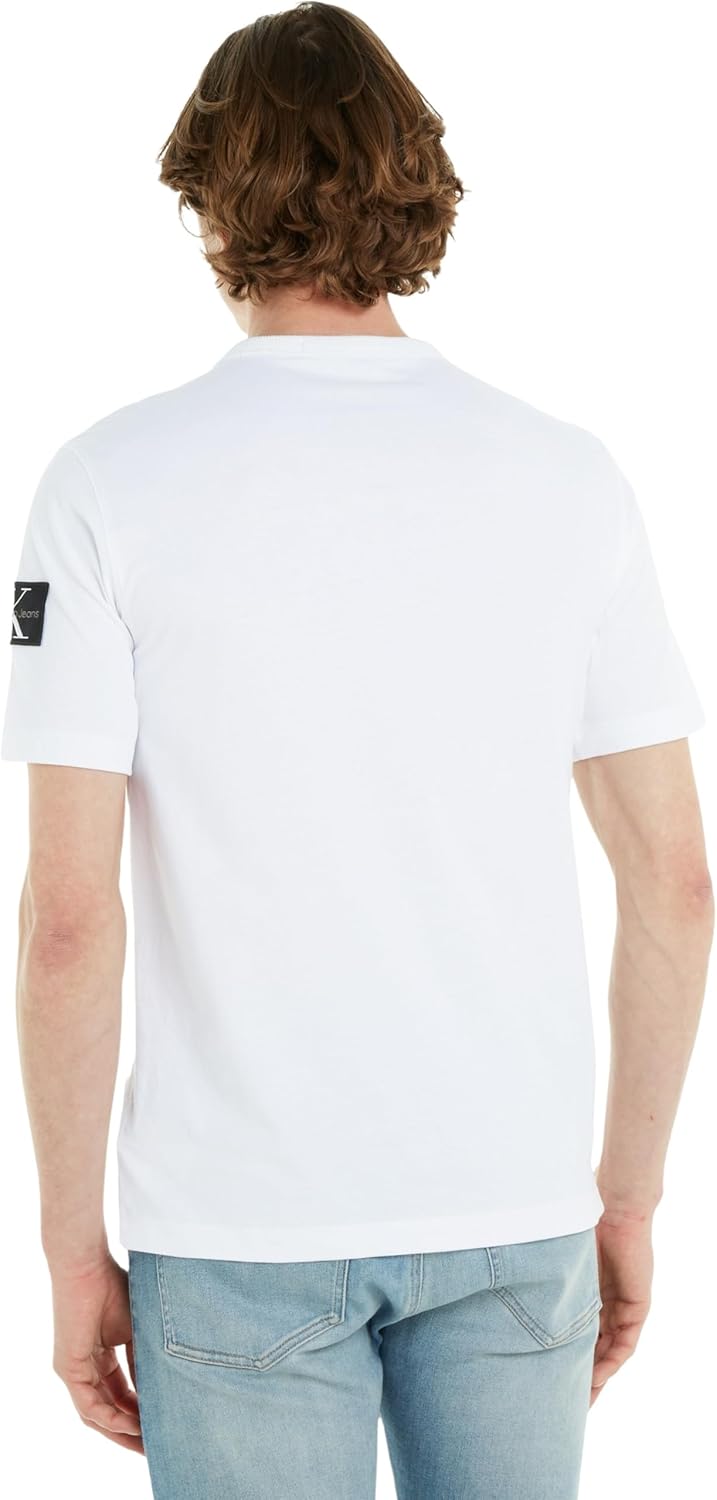 Thumbnail 1 de Calvin Klein T-Shirt Manches Courtes Homme Regular Tee avec Insigne