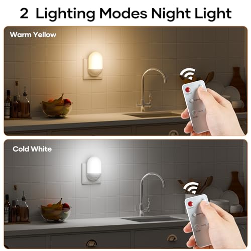 Thumbnail 2 de Luz nocturna Detake con control remoto: iluminación suave y práctica para niños y hogares
