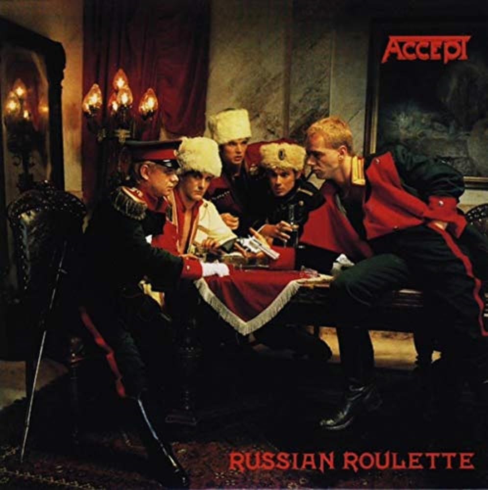 Detalle de アクセプト RUSSIAN ROULETTE リマスターCD、日本公演ライブ音源3曲収録