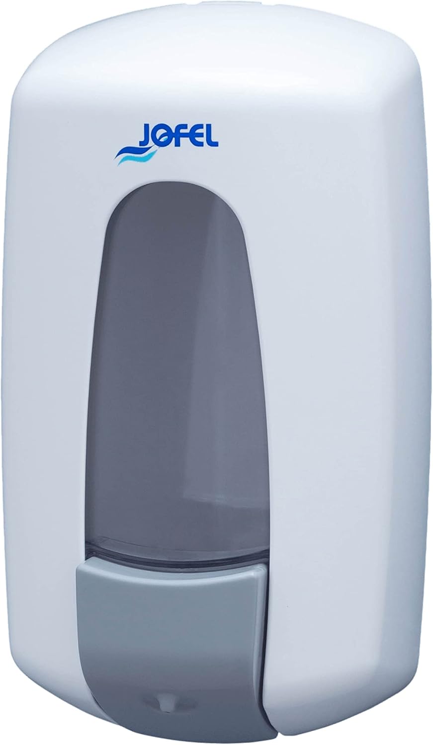 Detalle de Jofel AC70000 Aitana Refillable Soap Dispenser, White Plastic, 0.9L