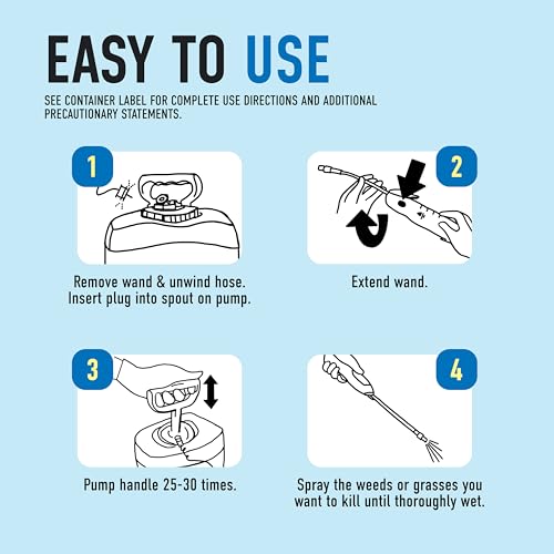 Thumbnail 7 de Roundup Weed & Grass Killer4 with Pump 'N Go 2 Sprayer, 1.33 gal