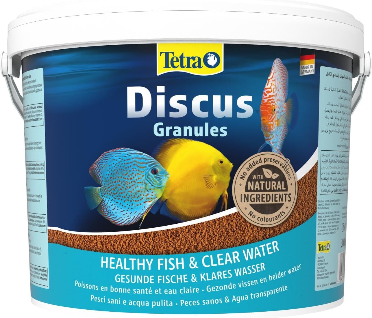 Thumbnail 6 de TETRA Nourriture Pour Poissons Complète pour Discus – Granulés submersibles, 1 Litre
