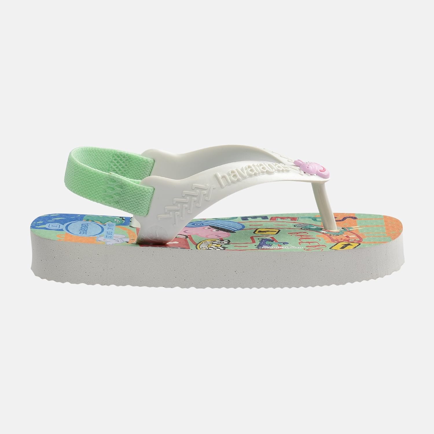 Thumbnail 2 de Havaianas Baby Peppa Pig Zehentrenner für Unisex-Babys – weiß