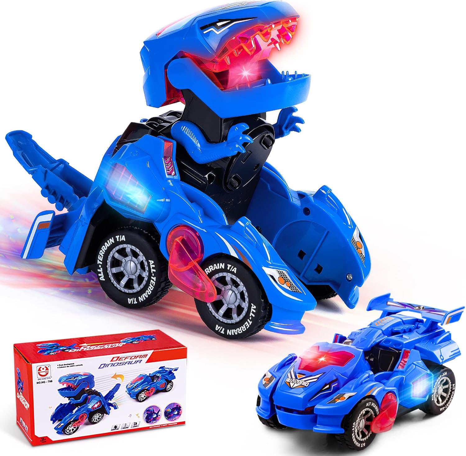 Yellcetoy Dinosaur Transforming Car toy