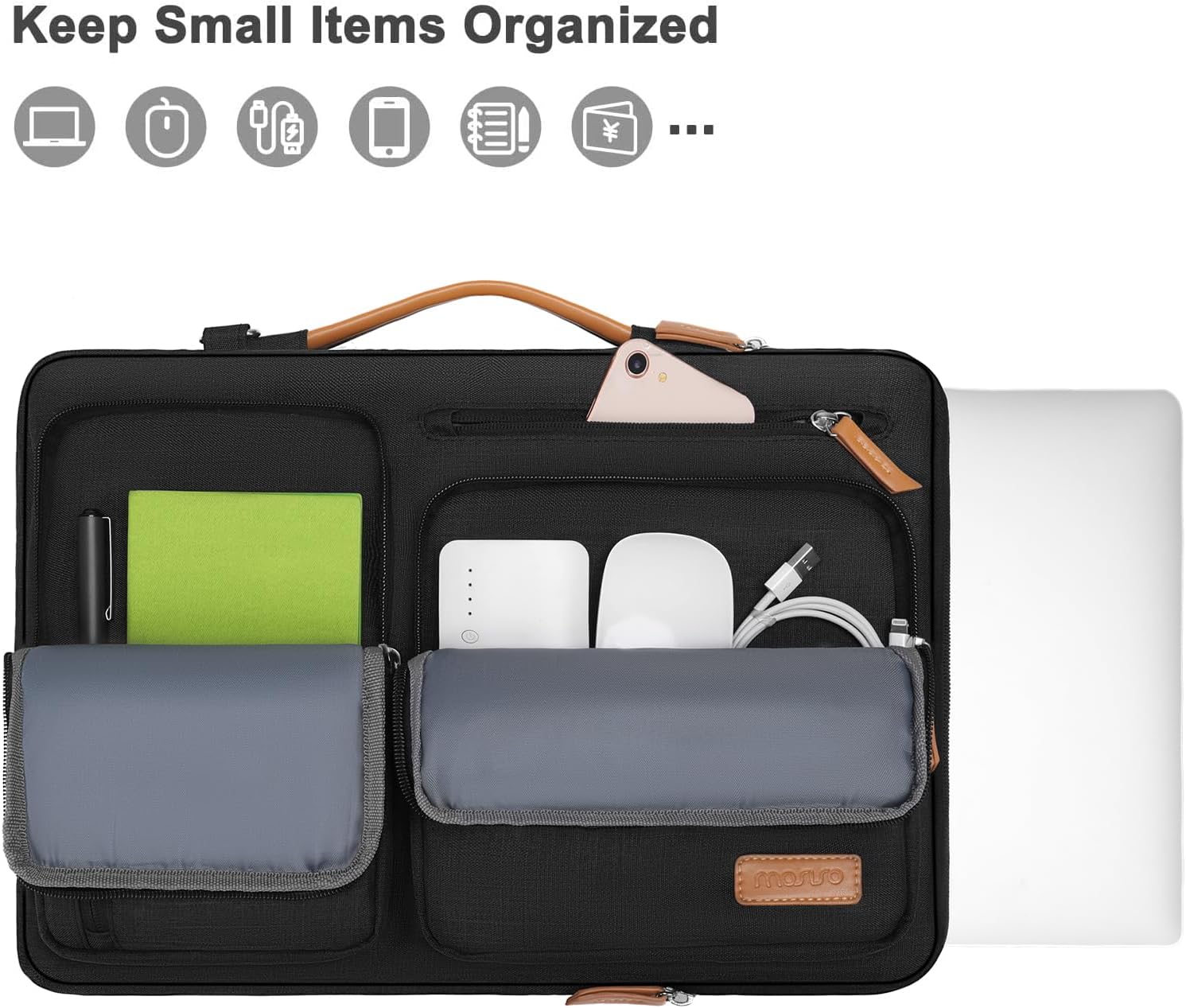 Thumbnail 3 de MOSISO 360 Laptop Shoulder Bag ⚙