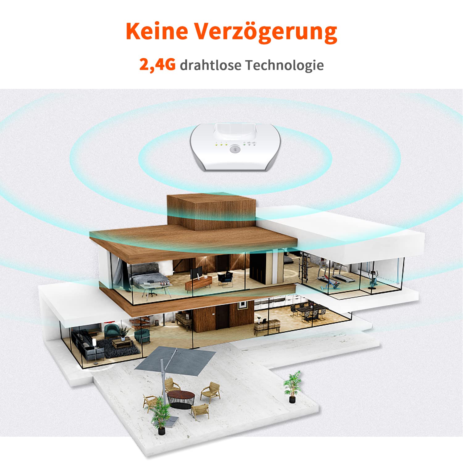 Thumbnail 5 de APH100 Funkkopfhörer 2,4 GHz für Fernseher