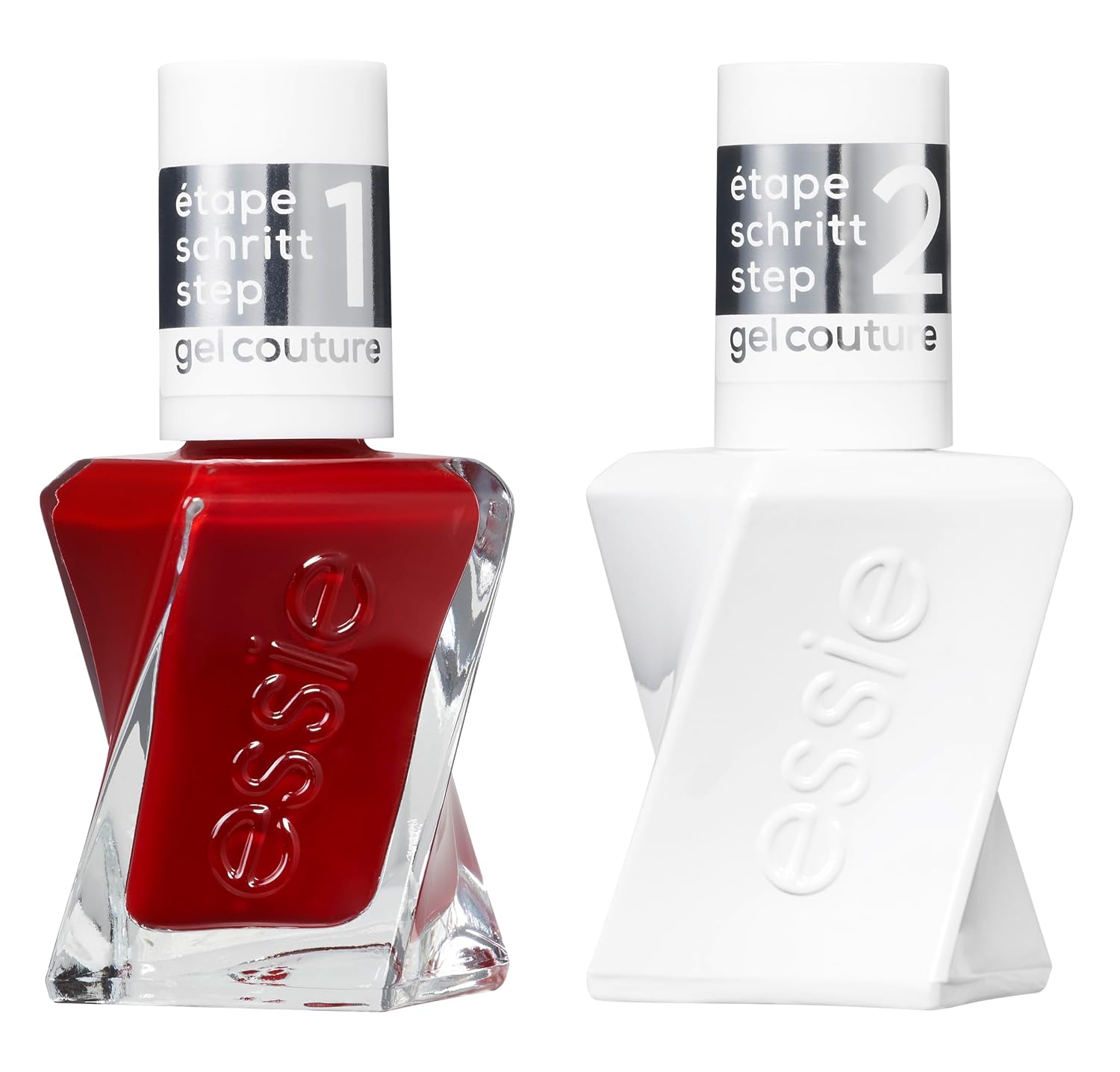 Thumbnail 4 de Essie Gel Couture Set in My Red Era – Nr. 00 Top Coat, Nr. 345 Bubbles Only