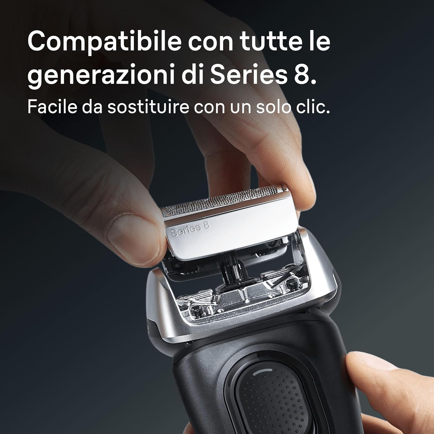 Thumbnail 5 de Braun Serie 8 83M testina originale 4+1