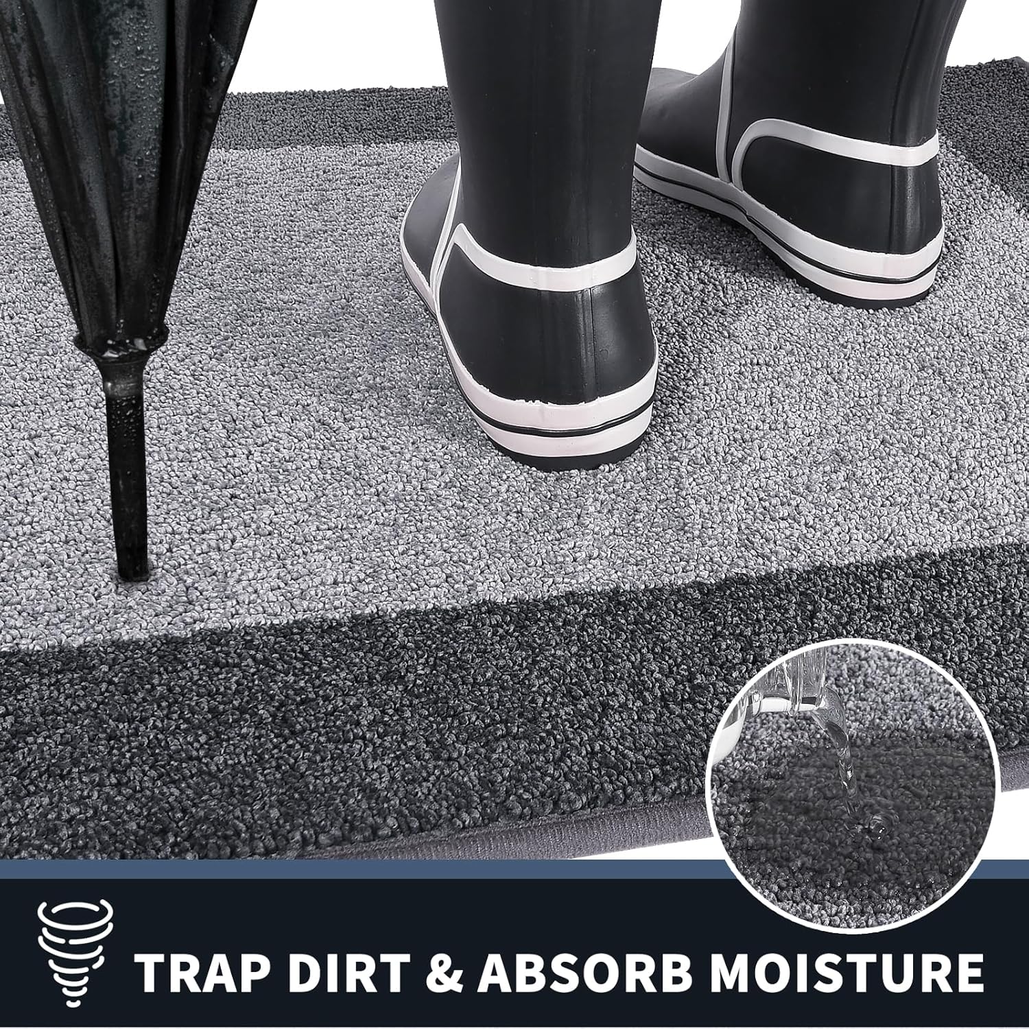 Thumbnail 2 de PURRUGS Dirt Trapping Door Mat 20" x 32" 🚪