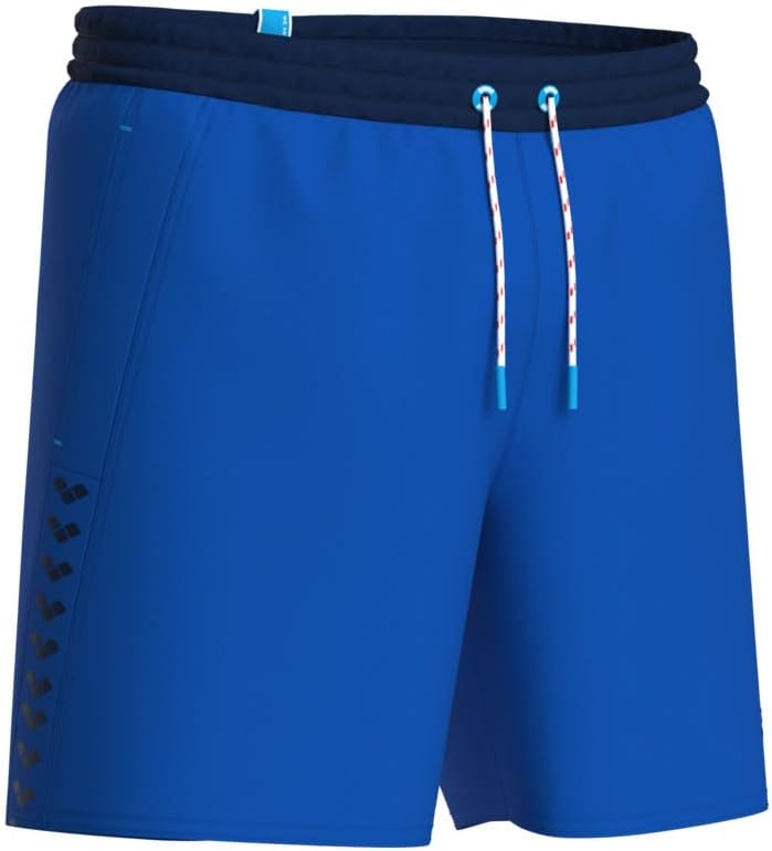 Detalle de ARENA Team Stripe Beach Boxer Swim Briefs – Boxer de plage en polyester recyclé
