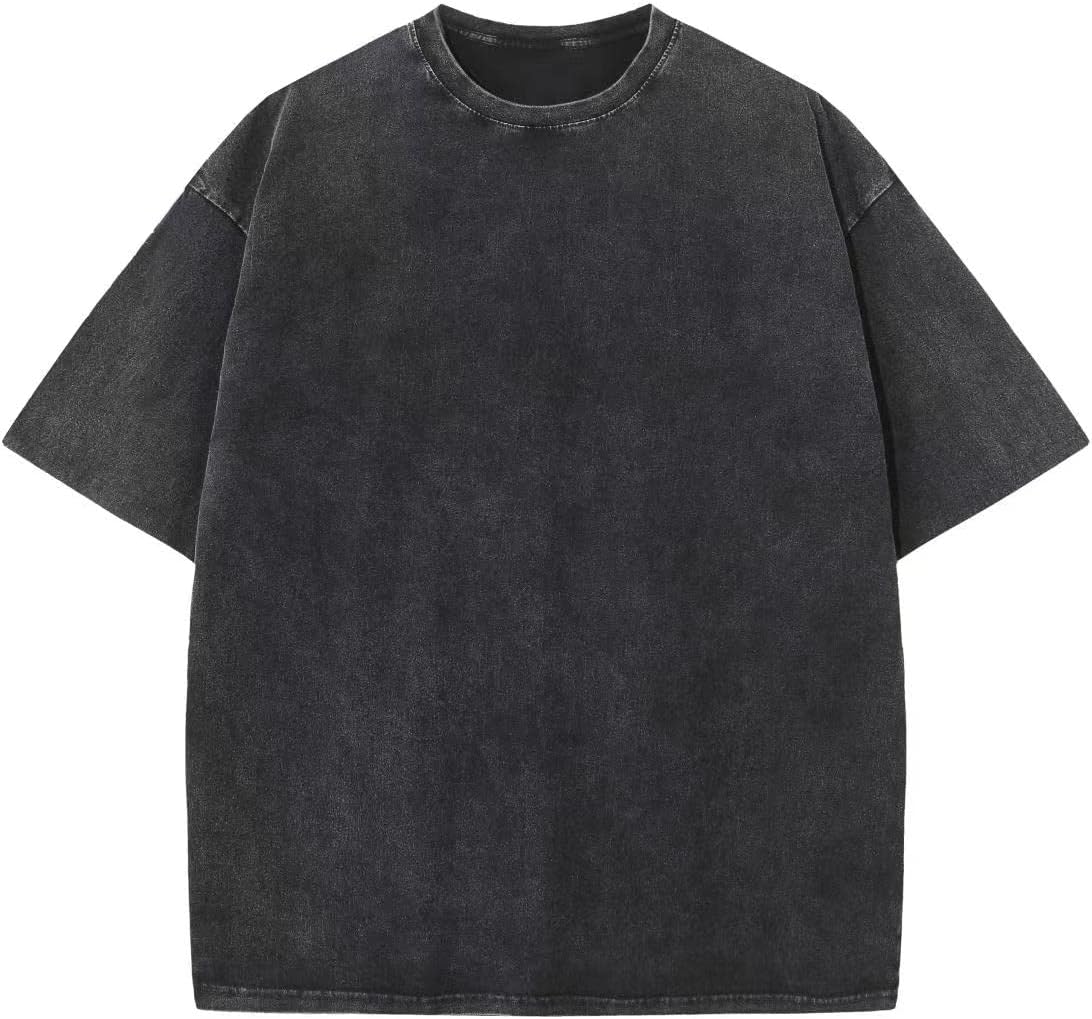 Detalle de Oversized T-Shirt für Herren Regular Fit