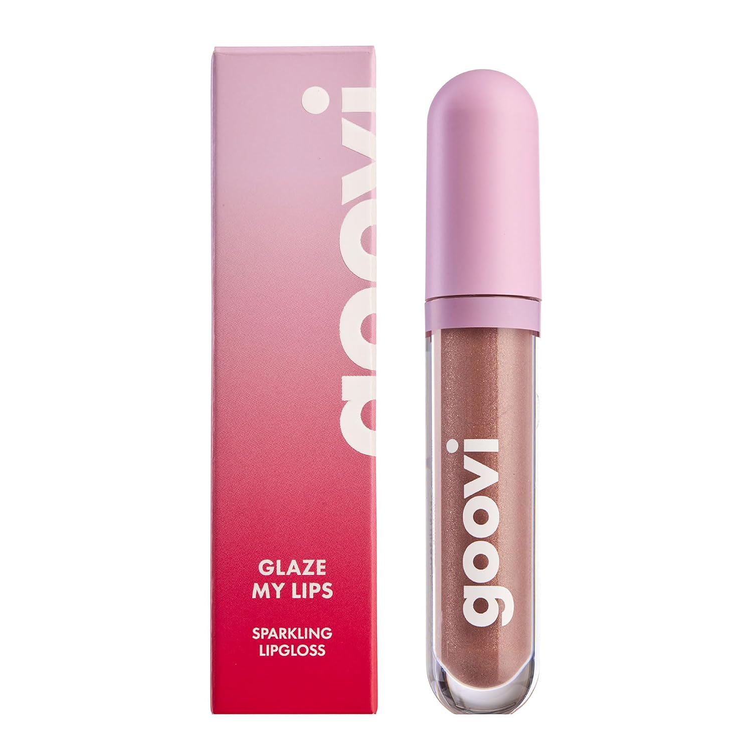 Detalle de GOOVI Glaze My Lips Lipgloss – Pflege & Volumen für glänzende, geschmeidige Lippen (4,5 ml)