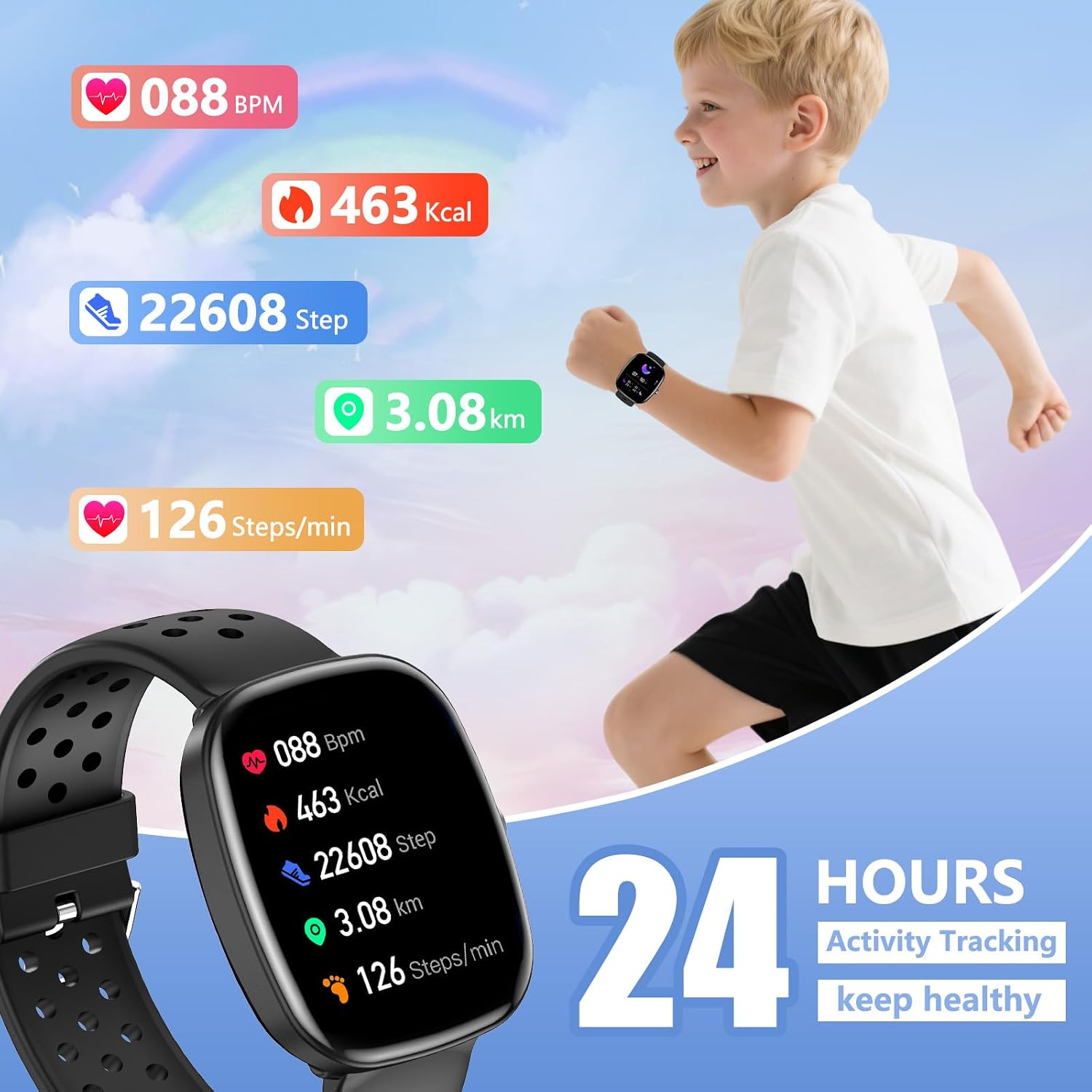 Thumbnail 4 de Kids Smart Watch 100 Sport Modes