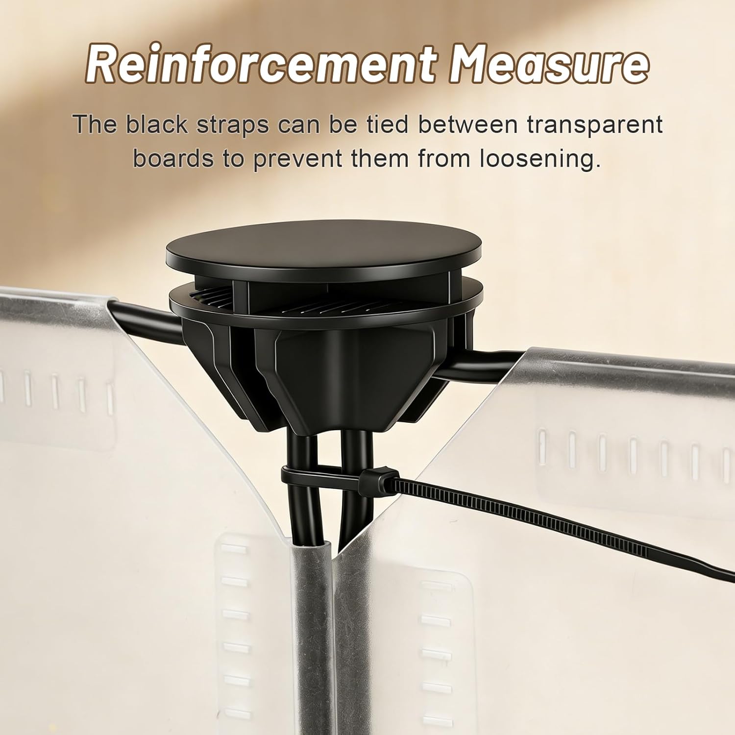 Thumbnail 4 de Aystkniet Guinea Pig Cage with Waterproof Bottom (122cm x 60cm x 40cm) – Semi-Transparent Playpen for Indoor/Outdoor