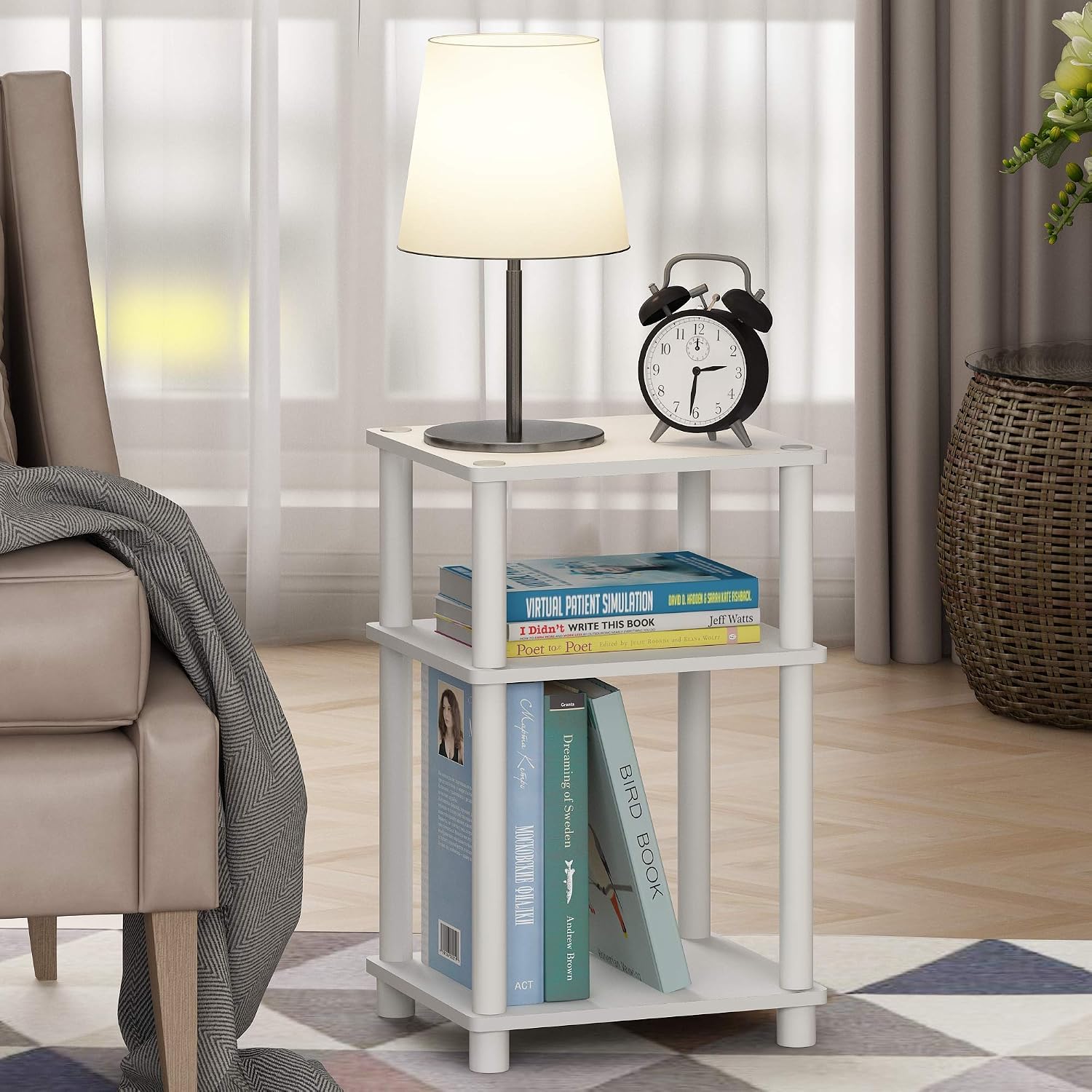 Detalle 2 de Furinno Side Table 3-Tier