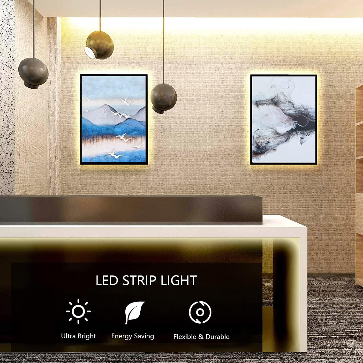 Thumbnail 4 de JBdusn TP-LED 10m LED Strip, 4000K, 120 LEDs/m, 5mm Wide